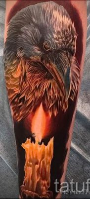 Fénykép gyertya tetoválásról egy cikkhez a gyertyákkal készült tetoválás jelentéséről - tatufoto.ru - 46
