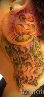 Fénykép gyertya tetoválásról egy cikkhez a gyertyákkal készült tetoválás jelentéséről - tatufoto.ru - 43