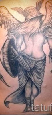 Tatuaż Valkyrie na zdjęciu do artykułu o znaczeniu tatuażu - tatufoto.ru - 26