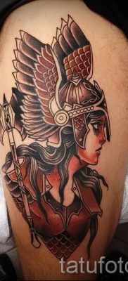 Tatuaż Valkyrie na zdjęciu do artykułu o znaczeniu tatuażu - tatufoto.ru - 23