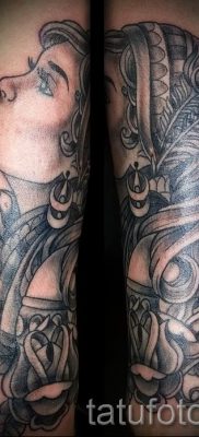 Tatuaż Valkyrie na zdjęciu do artykułu o znaczeniu tatuażu - tatufoto.ru - 22