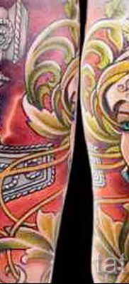 Tatuaż Valkyrie na zdjęciu do artykułu o znaczeniu tatuażu - tatufoto.ru - 17