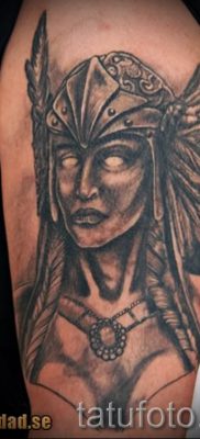 Tatuaż Valkyrie na zdjęciu do artykułu o znaczeniu tatuażu - tatufoto.ru - 16