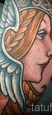 Tatuaż Valkyrie na zdjęciu do artykułu o znaczeniu tatuażu - tatufoto.ru - 11
