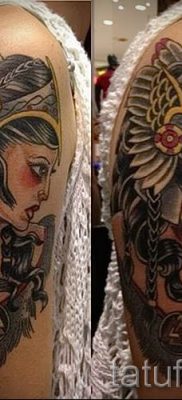 Tatuaż Valkyrie na zdjęciu do artykułu o znaczeniu tatuażu - tatufoto.ru - 10
