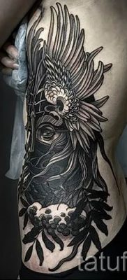 Tatuaż Valkyrie na zdjęciu do artykułu o znaczeniu tatuażu - tatufoto.ru - 8