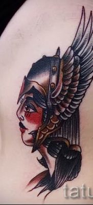 Tatuaż Valkyrie na zdjęciu do artykułu o znaczeniu tatuażu - tatufoto.ru - 5