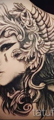 Tatuaż Valkyrie na zdjęciu do artykułu o znaczeniu tatuażu - tatufoto.ru - 4