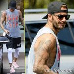 Fotó David Beckham tetoválásról, kelte: 2018.09.17. №067 - David Beckham tetoválása -