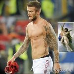 Fotó David Beckham tetoválásról, kelte: 2018.09.17. №048 - David Beckham tetoválása -