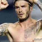 Fotó David Beckham tetoválásról, kelte: 2018.09.17. №035 - David Beckham tetoválása -