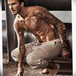 Fotó David Beckham tetoválásról, kelte: 2018.09.17. №077 - David Beckham tetoválása -