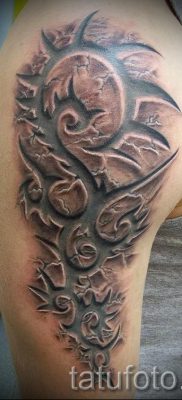 الصورة - الوشم القبلي ثلاثي الأبعاد - مثال لمقال حول معنى 3073 tatufoto.ru