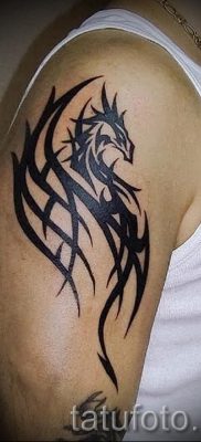 الصورة - وشم التنين القبلية - مثال لمقال حول معنى 1043 tatufoto.ru