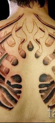 Foto - Tribal Tattoo 3D - ein Beispiel für einen Artikel über die Bedeutung der 1004 tatufoto.ru
