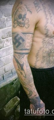 fénykép egy börtön tetoválásról (jelentése) - példa egy érdekes tetoválási rajzra - 037