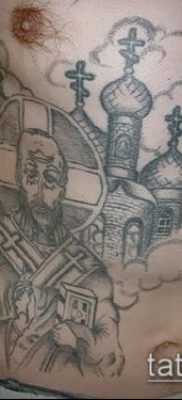 fénykép egy börtön tetoválásról (jelentése) - egy példa egy érdekes tetoválási rajzra - 036