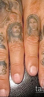 fénykép egy börtön tetoválásról (jelentése) - példa egy érdekes tetoválási rajzra - 035