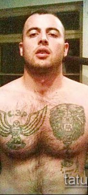 fénykép egy börtön tetoválásról (jelentése) - példa egy érdekes tetoválási rajzra - 034
