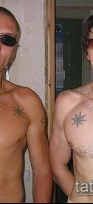 fénykép egy börtön tetoválásról (jelentése) - példa egy érdekes tetoválási rajzra - 024