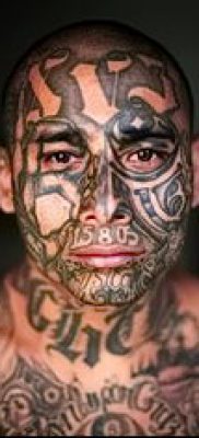 fénykép egy börtön tetoválásról (jelentése) - példa egy érdekes tetoválási rajzra - 022