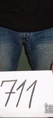 fénykép egy börtön tetoválásról (jelentése) - egy példa egy érdekes tetoválási rajzra - 013