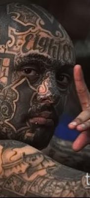 fénykép egy börtön tetoválásról (jelentése) - példa egy érdekes tetoválási rajzra - 012