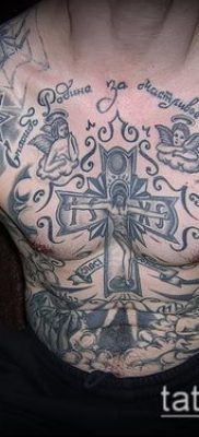 fénykép egy börtön tetoválásról (jelentése) - egy példa egy érdekes tetoválási rajzra - 006