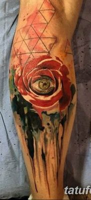 fotó a gonosz szem elleni védelem és a tetoválás károsodásának szimbóluma 2019.03.18. №031 - tetoválás -