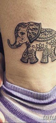 fotó egy tetoválásról egy lánynak, hogy megvédje a szerencsét az egészségtől 2019.03.18. №003 - tetoválás -