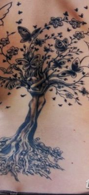 fotó egy tetoválásról egy lánynak, hogy megvédje a szerencsét az egészségtől 2019.03.18 №010 - tetoválás -