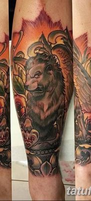 Fénykép egy manticore tetoválásról, kelte: 2018. 07. 31. №029 - tetováló manticore -