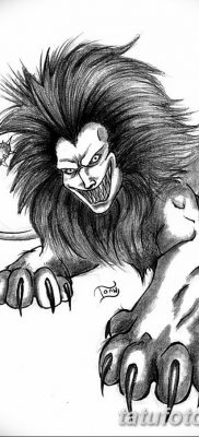 Fénykép egy manticore tetoválásról 2018. 07. 31. №016 - tetováló manticore -