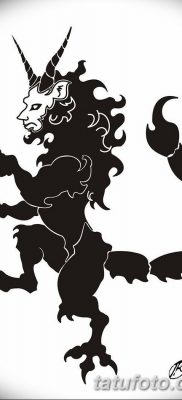 Fénykép egy manticore tetoválásról, kelte: 2018.07.31. №010 - tetováló manticore -