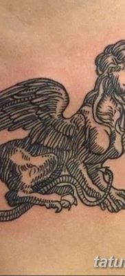 Fénykép egy manticore tetoválásról 2018. 07. 31. №007 - tetováló manticore -