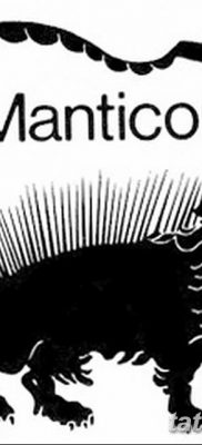 Fénykép egy manticore tetoválásról 2018. 07. 31. № 005 - tetováló manticore -