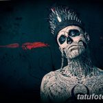 fotografija Zombie Boy Rick Genest 04.12.2018. №260 - fotografija Zombie Boya -