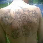 Tatuaże Zonovsky - ikona z tyłu