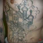 Tatuaże Zonovskie - kopuły na brzuchu