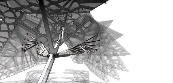 moderná architektúra inovatívna pevnosť Čína zoomlion výstavné centrum