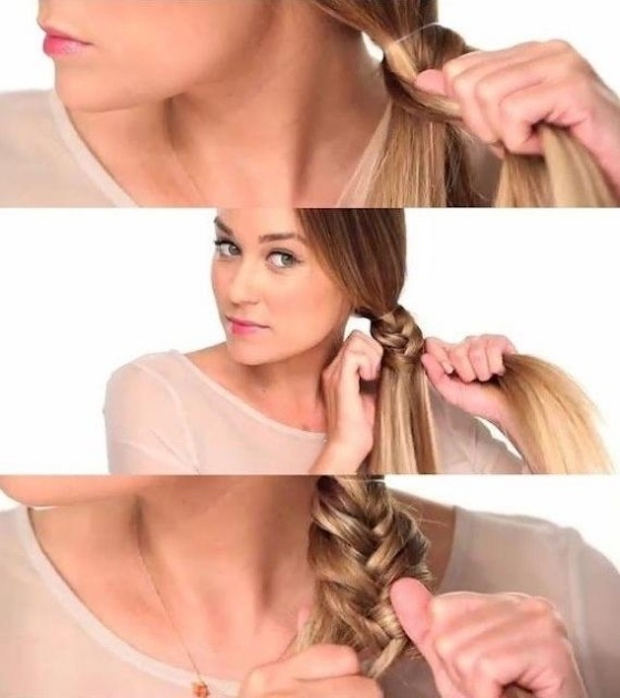 Jednoduché kroky s vrkočom Cop- opletenie- kroky- ľahké- leto