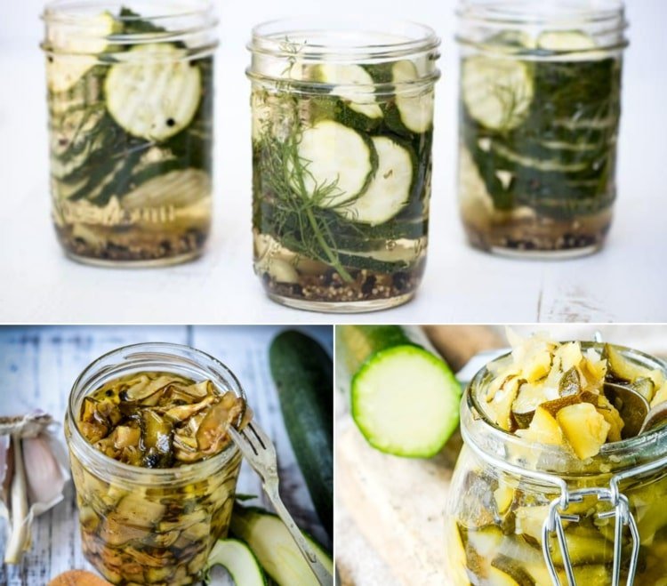 Nakladanie cukiet a ich konzervovanie - rýchle recepty s varením aj bez varu