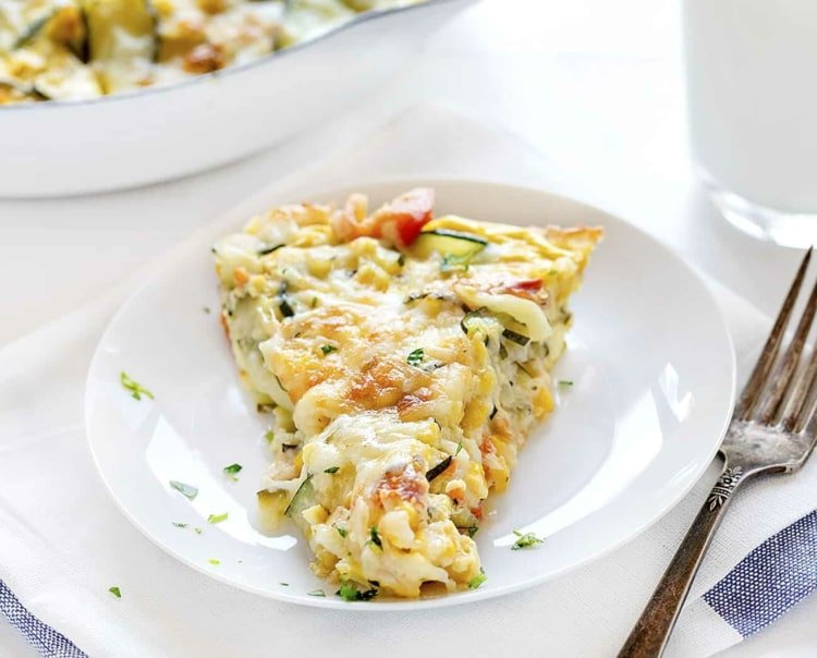 Recept na quiche bez cesta s kukuricou - Výdatný koláč pre rodinu