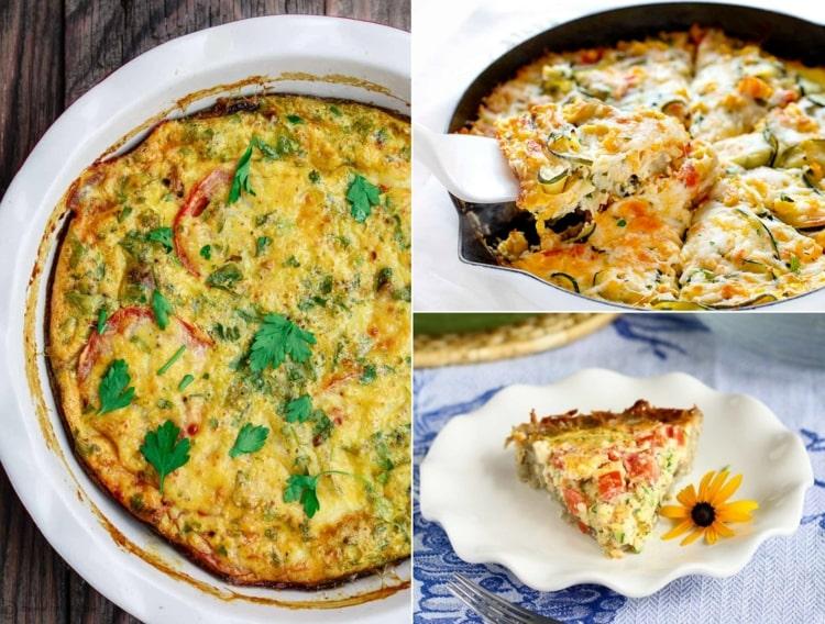 Cuketový quiche bez základu - 3 vegetariánske recepty so zeleninou