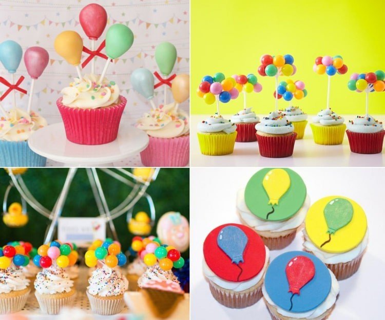 Vyrobte si balóniky na ozdobu tartaletiek na karneval - s fondánom aj bez neho