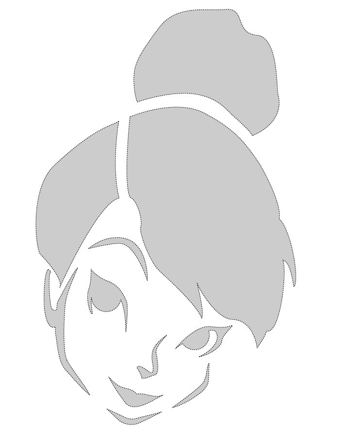 Tinkerbell od Petera Pana pre rozprávkové tekvicové motívy