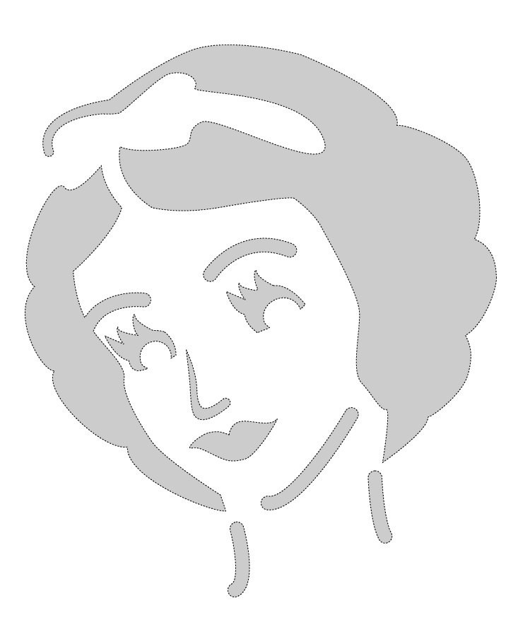 Carving Snehulienka pre dievčatá - jednoduchý motív