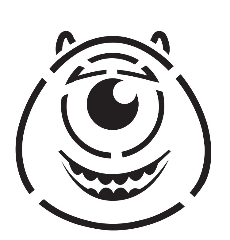 Mike z Monster AG, aby vyrezal tekvicový Disney