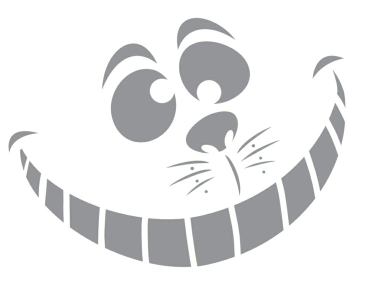 Cheshire Cat robí tekvicu obzvlášť zábavnou