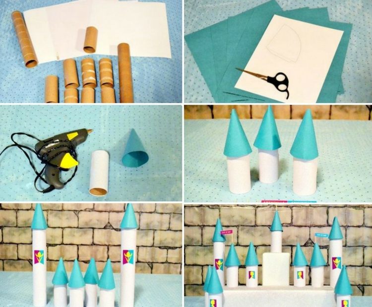 ľadová kráľovná-drotár-lepidlo-pištoľ-papier-téma-mrazené-arendale